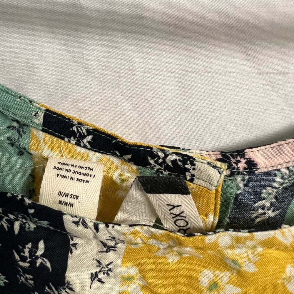 Roxy Button Down Dress Size Medium - image 6